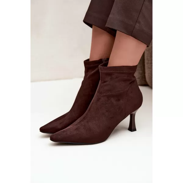  Botine de dama BOTO 7107 MARO 