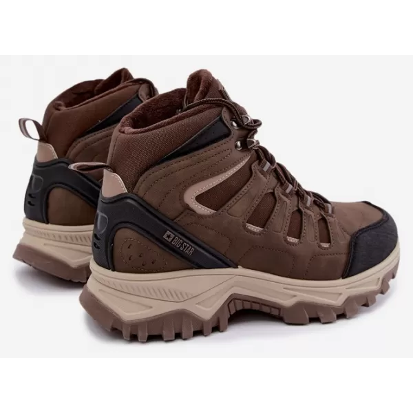  Pantofi pentru bărbați BIG STAR SHOES UU174316 UMBRE MARO/BEJ 
