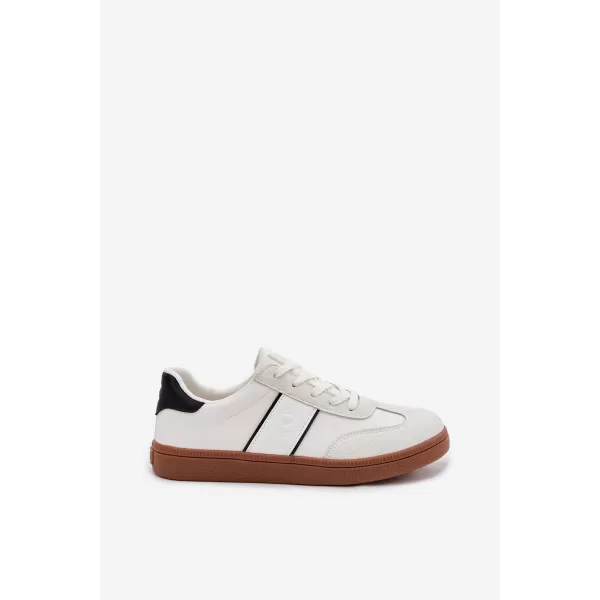 Adidași pentru bărbați BIG STAR SHOES TT174128 ALB 