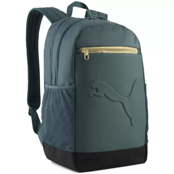  Rucsac PUMA BUZZ GOLD BACKPACK 09299901 GRĂDINĂ DE PLANTE/AUR 