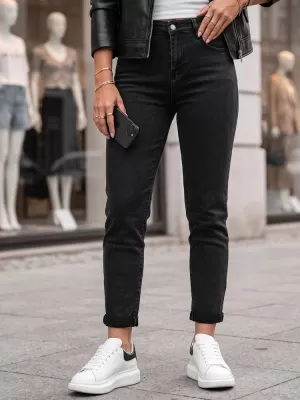 Pantaloni de dama DSTREET UY3115 GRI DESCHIS