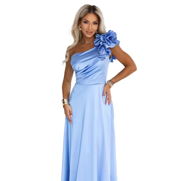  Rochie NUMOCO 685-3 ALBASTRU DESCHIS 
