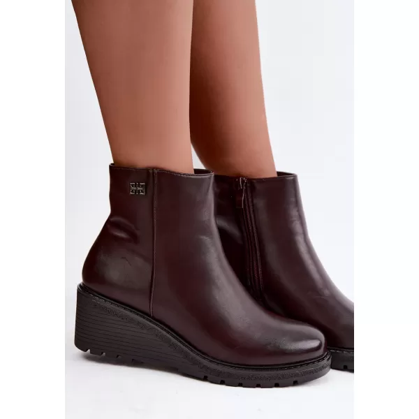  Botine de dama BOTO RMR2510-2 CIOCOLATĂ 
