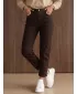 Pantaloni de dama DSTREET UY3236 MARO