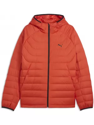Palton pentru bărbați PUMA PACKLITE HOODED DOWN JACKET 68522121 FULGER ROȘU