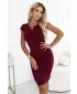 Rochie NUMOCO 693-1 CLARET