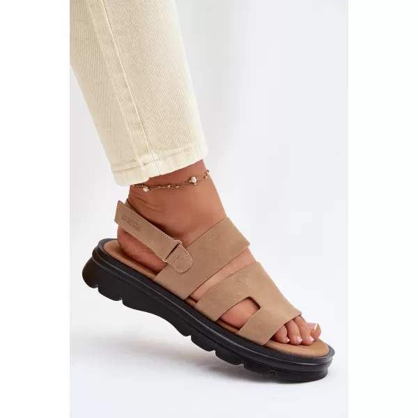  Sandale de dama BIG STAR SHOES TT274482 BEJ 