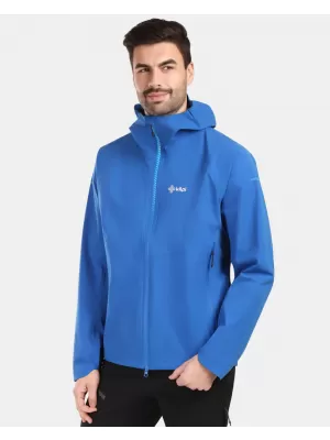 Jachetă hardshell pentru bărbați KILPI HURRICANE-M 1M0103KI ALBASTRU ÎNCHIS