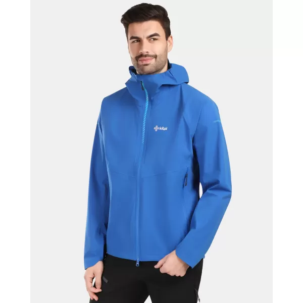  Jachetă hardshell pentru bărbați KILPI HURRICANE-M 1M0103KI ALBASTRU ÎNCHIS 