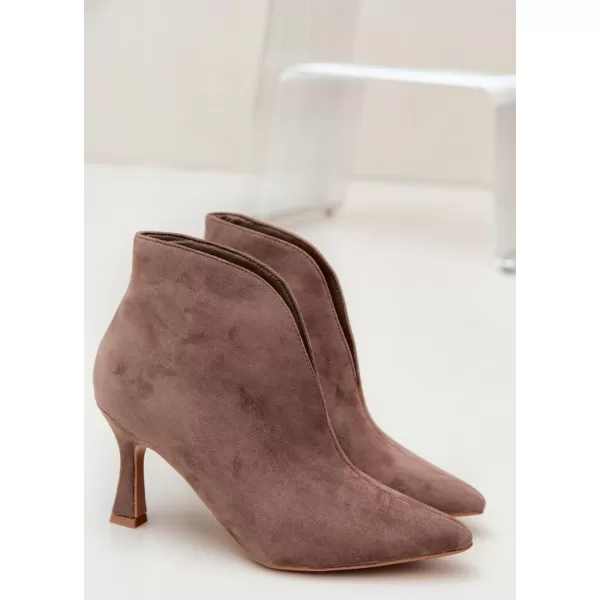  Botine de dama BOTO 6470 MARO 