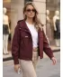 Geaca de dama DSTREET TY5964 CLARET