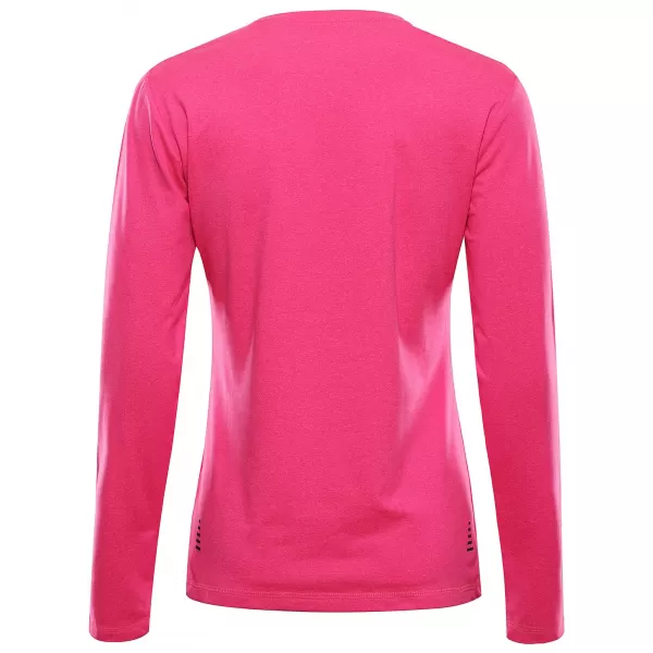  Tricou de damă cu uscare rapidă ALPINE PRO LOUSA STRĂLUCIRE ROZ 
