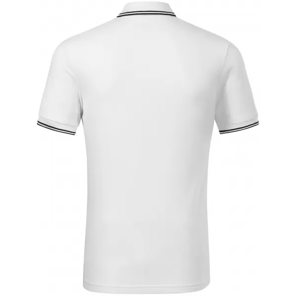  Tricou pentru bărbați cu guler MALFINI FOCUS 232 ALB 