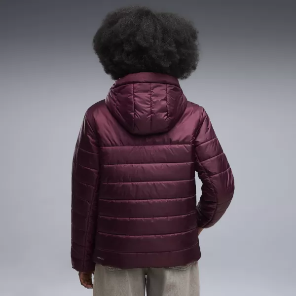  Geaca de dama PUMA ESS HOODED PADDED JACKET 68523124 RUBY NOIR 
