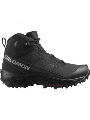 Pantofi pentru bărbați SALOMON CROSSTRAK WATERPROOF L47570200 NEGRU/NEGRU/ASFALT