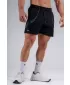 Pantaloni scurți de antrenament supradimensionați NEBBIA PRIMAL 876 NEGRU