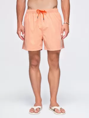 Pantaloni scurți pentru bărbați OMBRE OM-SRSS-0216 PORTOCALIU PASTEL