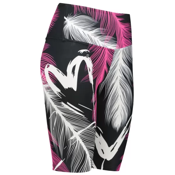  Jambiere premium pentru genunchi pentru femei (marimi noi) ALTISPORT VOJ/ALW001LEG06 NEGRU/ROZ 