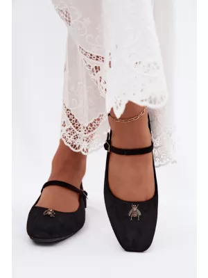 Balerini de dama BOTO 6672 NEGRU