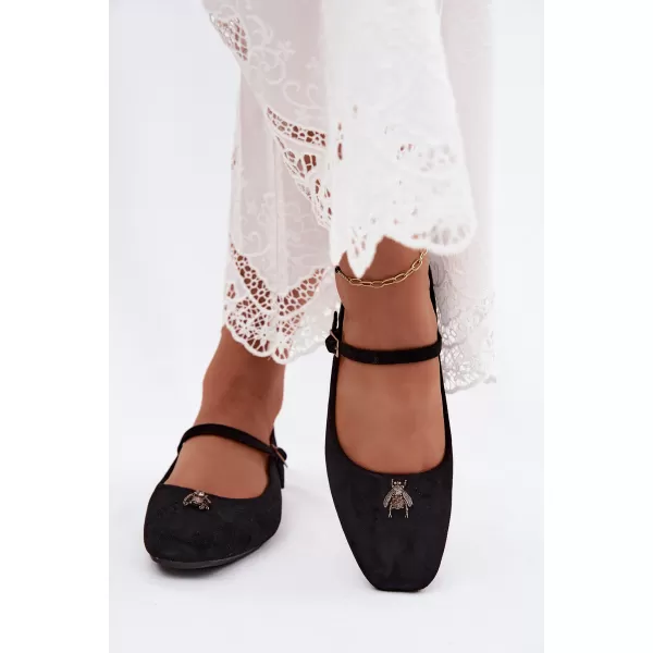  Balerini de dama BOTO 6672 NEGRU 