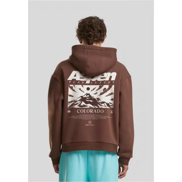  Hanorac pentru bărbați URBAN CLASSICS TB9034-14274 MARO CIOCOLATA 