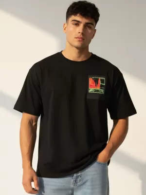 Tricou pentru bărbați DSTREET RX5304 NEGRU