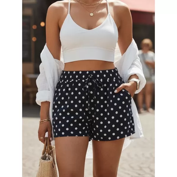 Pantaloni scurți de damă DSTREET SY0543 ALBASTRU ÎNCHIS 