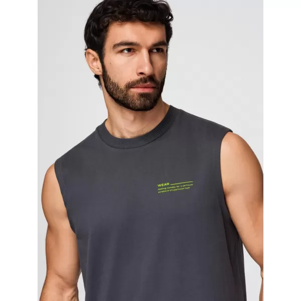  Tricou pentru bărbați OMBRE OM-TSTT-0243 GRAFIT 