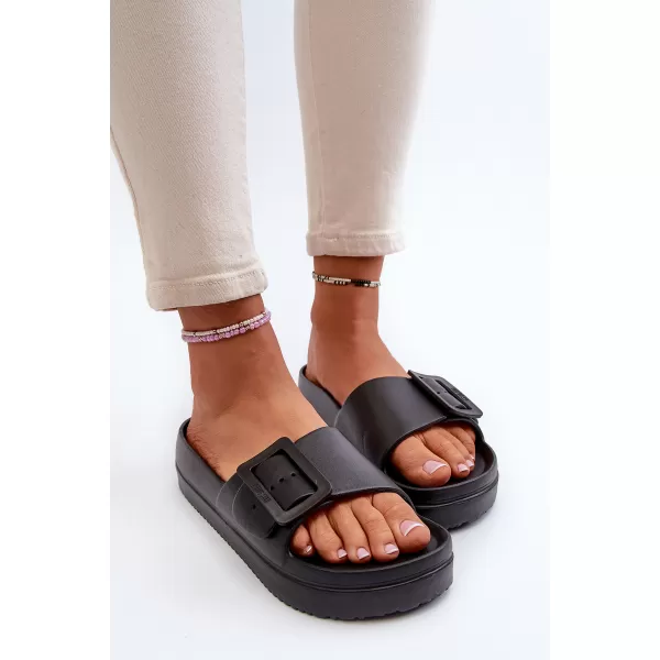  Papuci de damă BIG STAR SHOES NN274A662 NEGRU 
