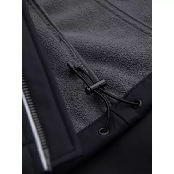  Jachetă softshell pentru bărbați OMBRE C581 NEGRU 