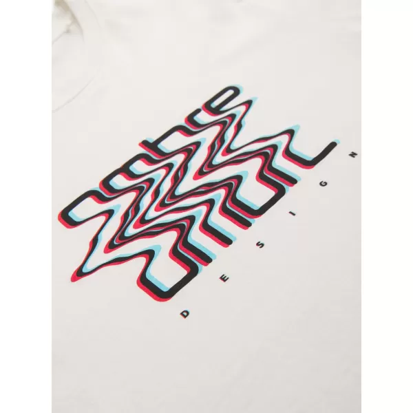  Tricou pentru bărbați OMBRE OM-TSPT-0286 ALB 