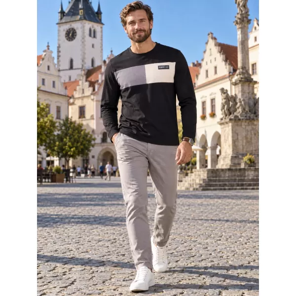  Tricou pentru bărbați ALTISPORT IVAS NEGRU 