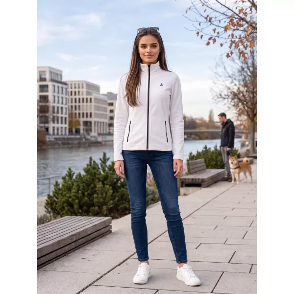  Hanorac de damă din fleece ALTISPORT ALW002852 ALB 