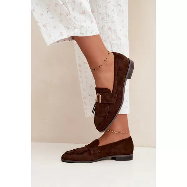  Mocasini de dama BOTO 3742 MARO 