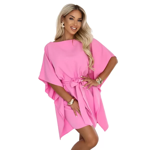  Rochie de femei NUMOCO 287-44 ROZ DE PATISERIE 