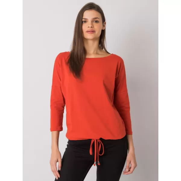  Bluza de dama BASIC FEEL GOOD RV-BZ-4691.37P PORTOCALIU ÎNCHIS 