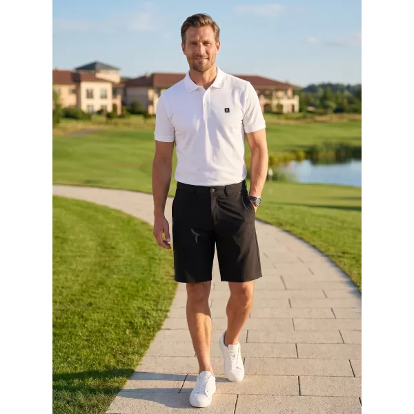  Pantaloni scurți pentru bărbați ALTISPORT ATS SHORT CLASSIC-FIT 9 NEGRU 