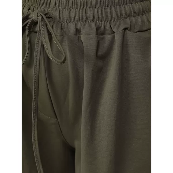  Pantaloni de dama DSTREET UY3167 MĂSLINE 