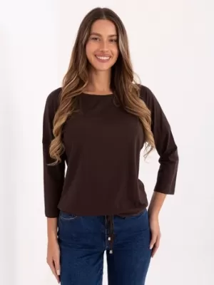 Bluza de dama BASIC FEEL GOOD RV-BZ-4691.40P MARO ÎNCHIS