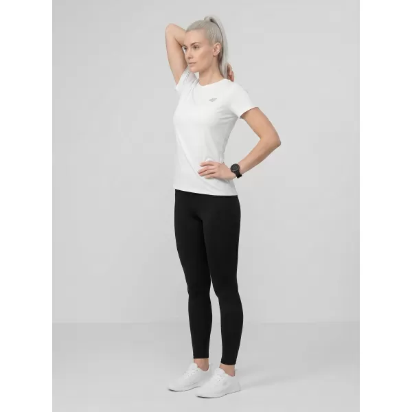  Tricou pentru femei 4F WMM00TTSHF3306 ALB 