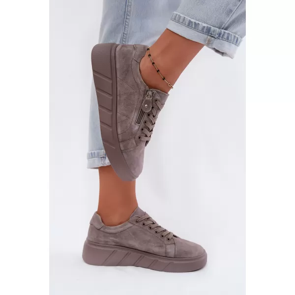  Botine de dama BOTO 26PB18-18 TAUPE 