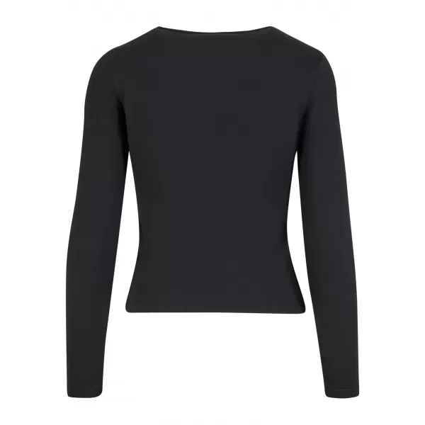  Tricou pentru femei URBAN CLASSICS TB7786 NEGRU 