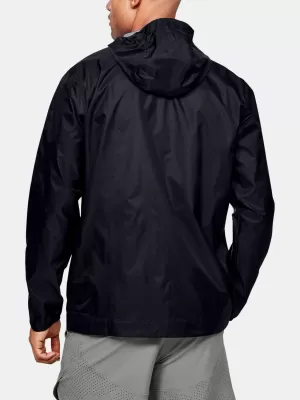 Jachetă pentru bărbați UNDER ARMOUR CLOUDBURST STORM SHELL 1350950-001 NEGRU
