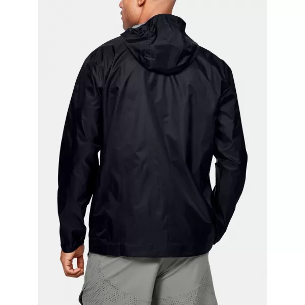  Jachetă pentru bărbați UNDER ARMOUR CLOUDBURST STORM SHELL 1350950-001 NEGRU 