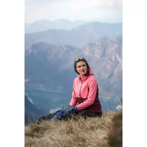  Jachetă softshell pentru femei NORDBLANC BLINK NBSSL8320 ROZ 