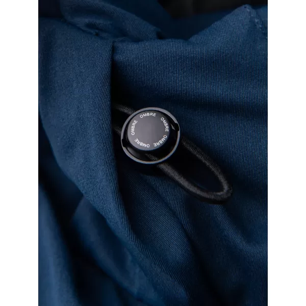 Parka pentru bărbați OMBRE OM-JALJ-0310 ALBASTRU MARIN 