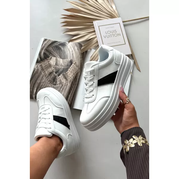  Adidași de damă EVENTO 25SP26-9088 ALB 