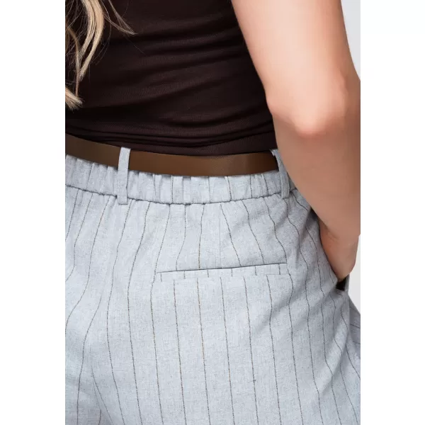  Pantaloni scurți de damă OMBRE OW-ST-E0016 GRI 