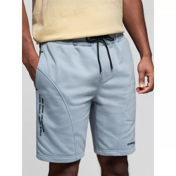  Set de pantaloni scurți pentru bărbați OMBRE Z127 ALBASTRU DESCHIS/GRI 