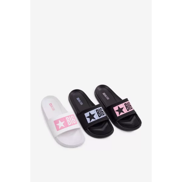  Papuci copii BIG STAR SHOES TT374A002 ROZ/ALB 